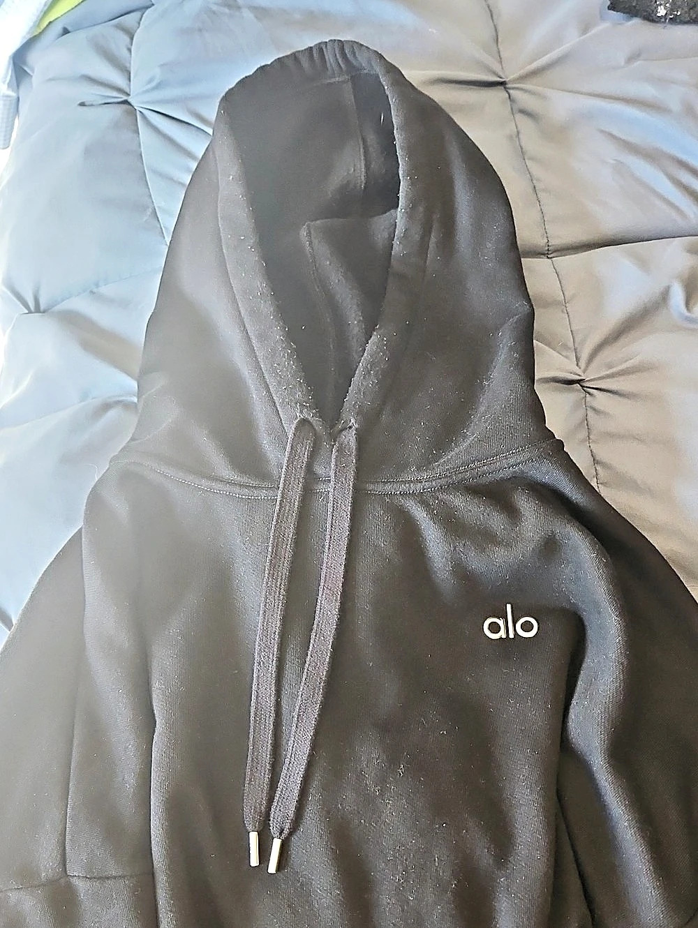 Alo Black Hoodie Size 2XL